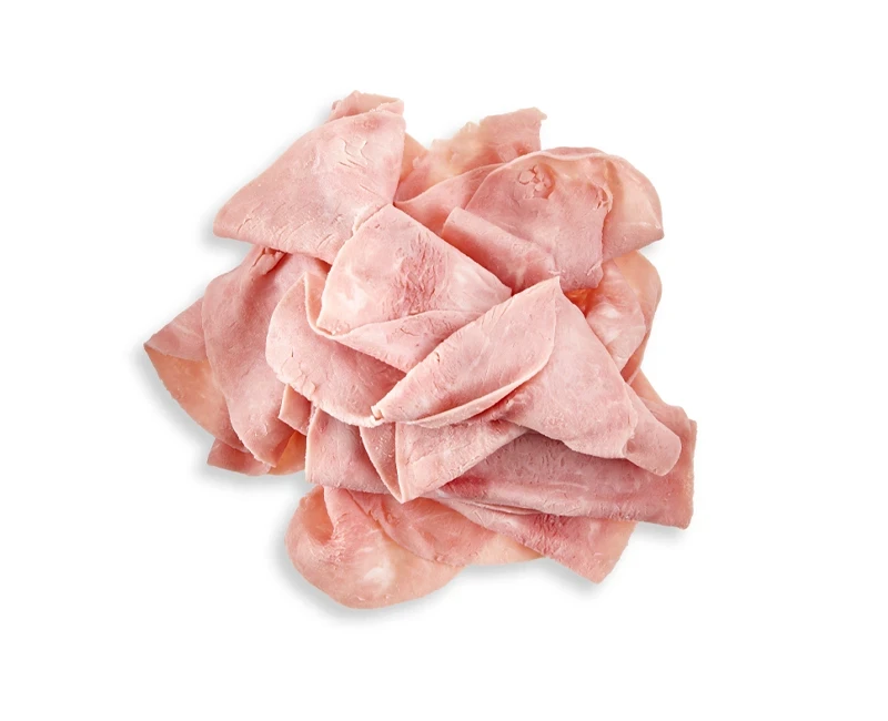 SHAVED COOKED WHITE HAM