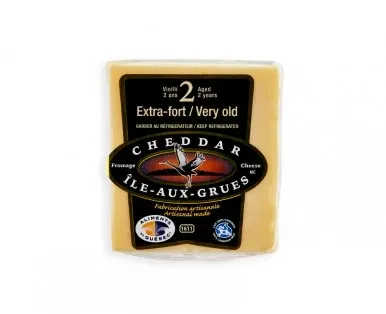 TWO-YEAR OLD CHEDDAR CHEESE OF L'ÎLE-AUX-GRUES
