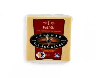 ONE-YEAR OLD CHEDDAR CHEESE OF L'ÎLE-AUX-GRUES