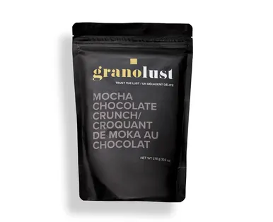 GRANOLA GRANOLUST MOCHA CHOCOLATE CRUNCH