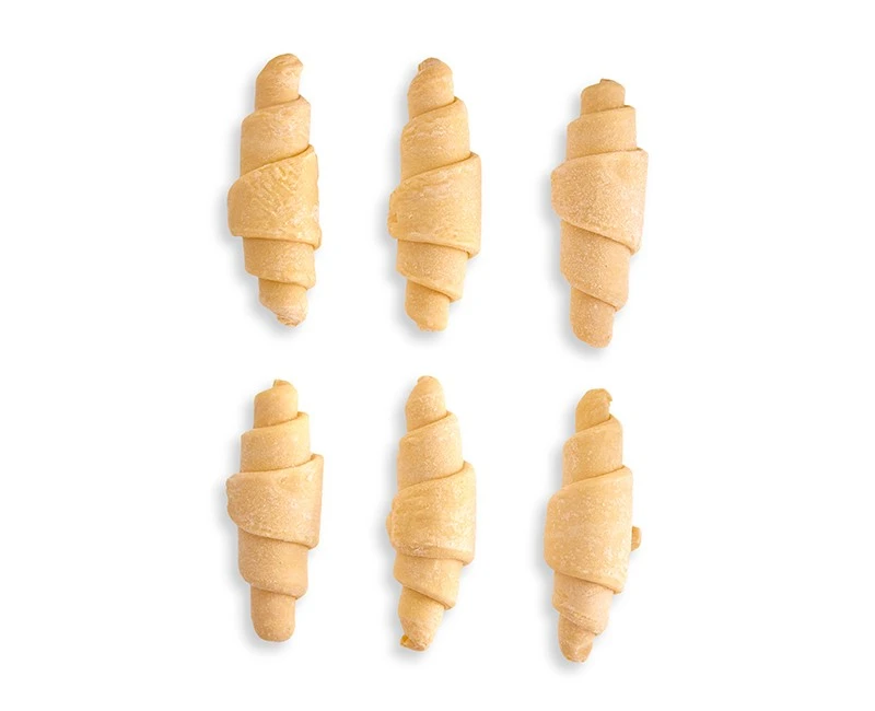 Croissants Surgelés Prêt à Cuire  Catégorie: Croissant droit; Gamme:  Délifrance Héritage; Réseaux de distribution: Boulangerie