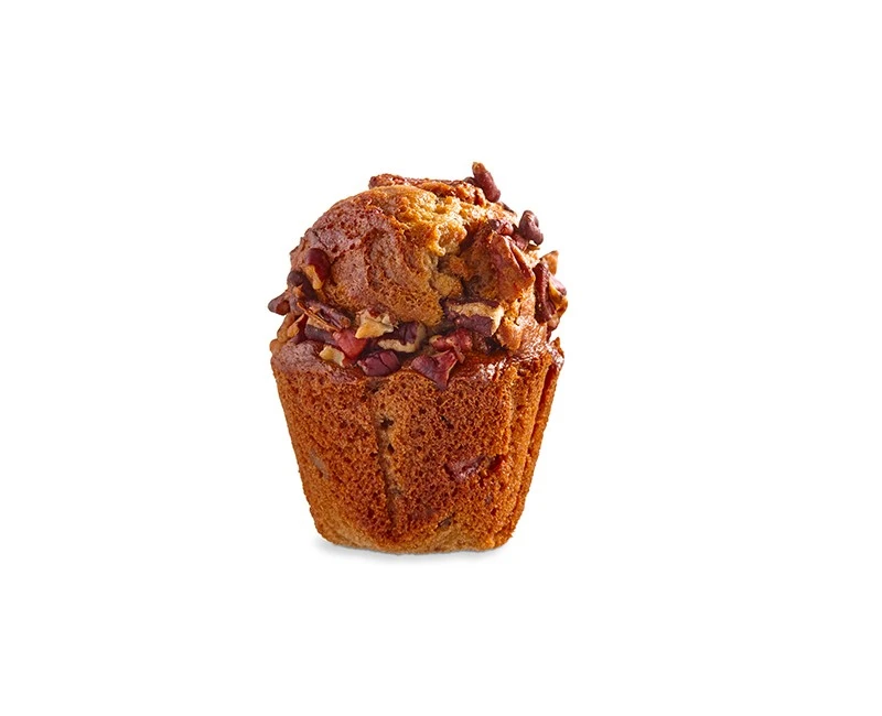 BANANA AND CARAMELIZED PECAN MUFFIN