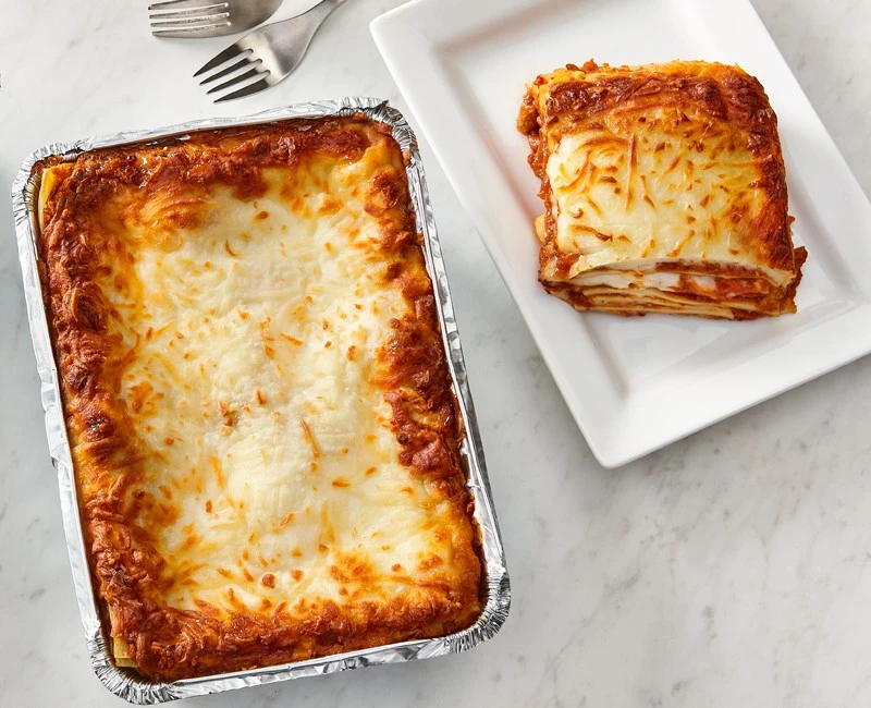 FROZEN, READY-TO-BAKE MEAT LASAGNA