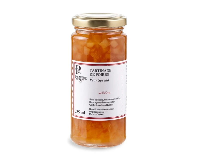PEAR JAM WITH NO ADDED SUGAR