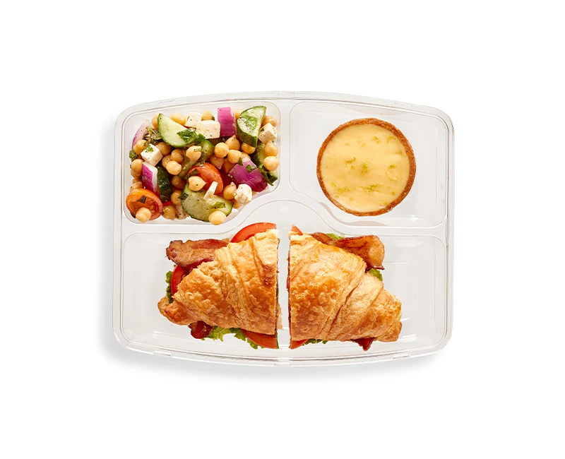 BLT CROISSANT IN A MEAL BOX