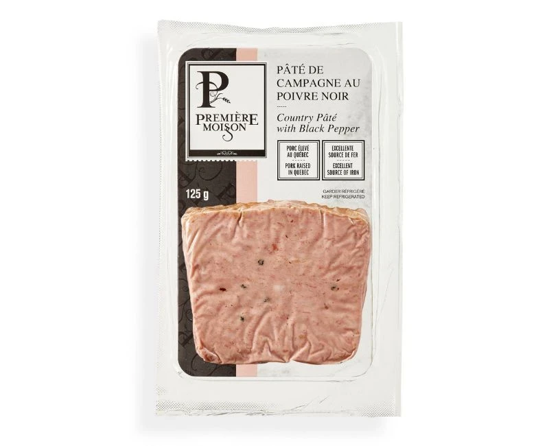 PÂTÉ DE CAMPAGNE AU POIVRE NOIR