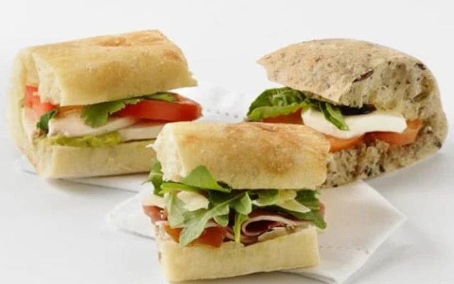 Plateaux de sandwichs